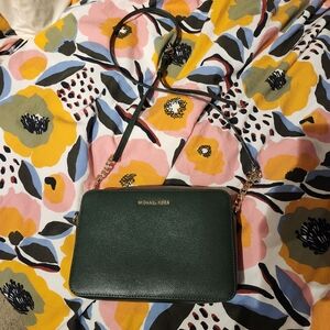 Michael Kors Green Crossbody Bag